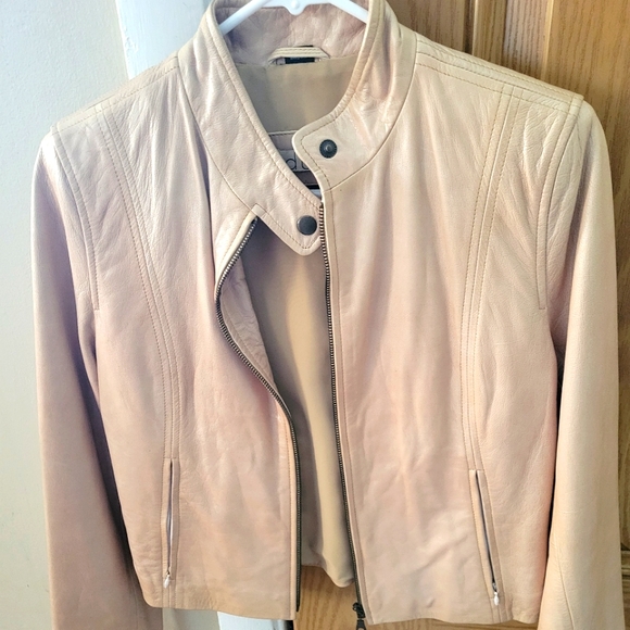 Genuine leather moto jacket - Picture 3 of 9